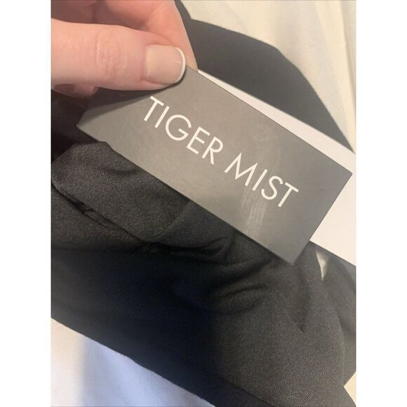 Tiger Mist New Solid Black Finian Strapless Bodysuit Xs - Picture 12 of 13